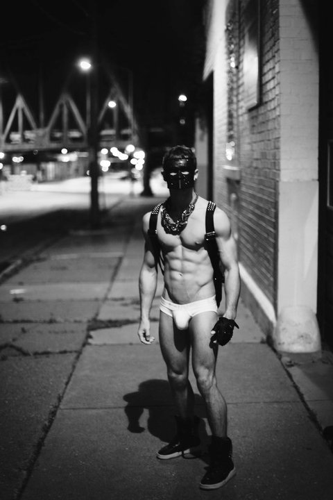 Photography: Masked man