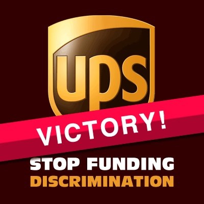 News : UPS Stands Up For Gay Rights!