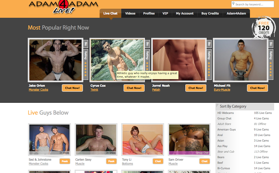 Jack-Off Material : Live Cam