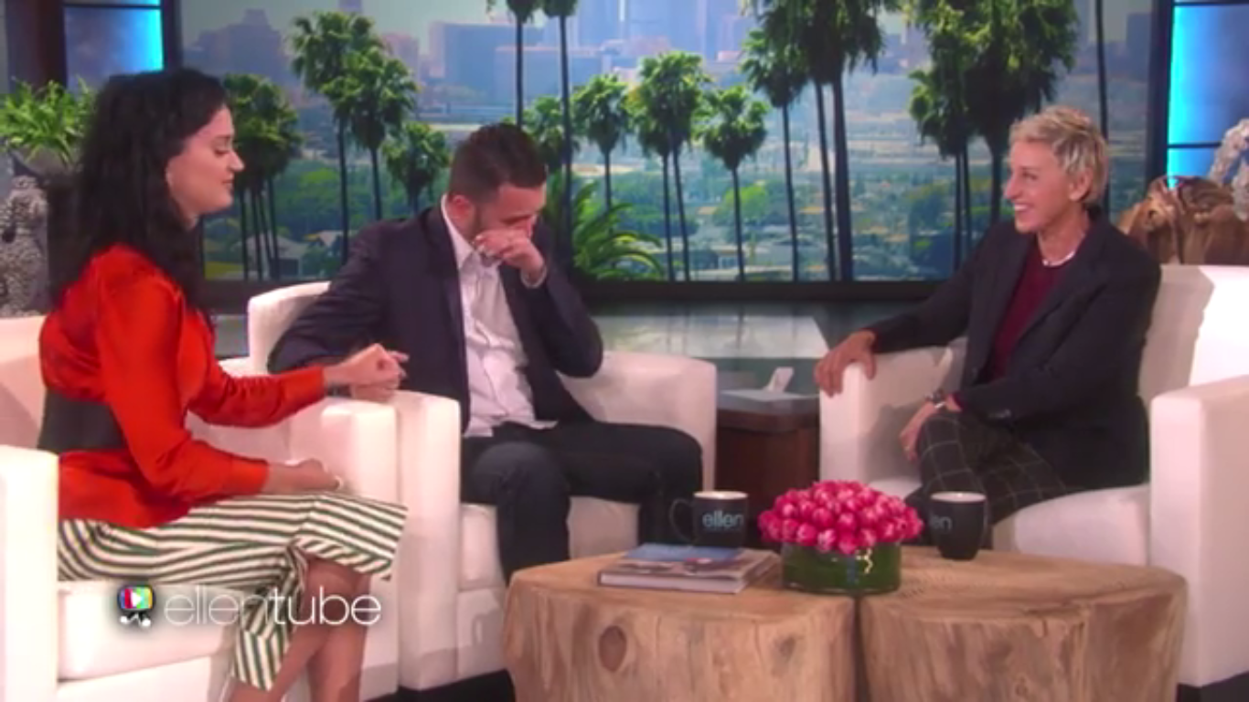 News: Katy Perry Meets Orlando Tragedy Survivor on “Ellen”