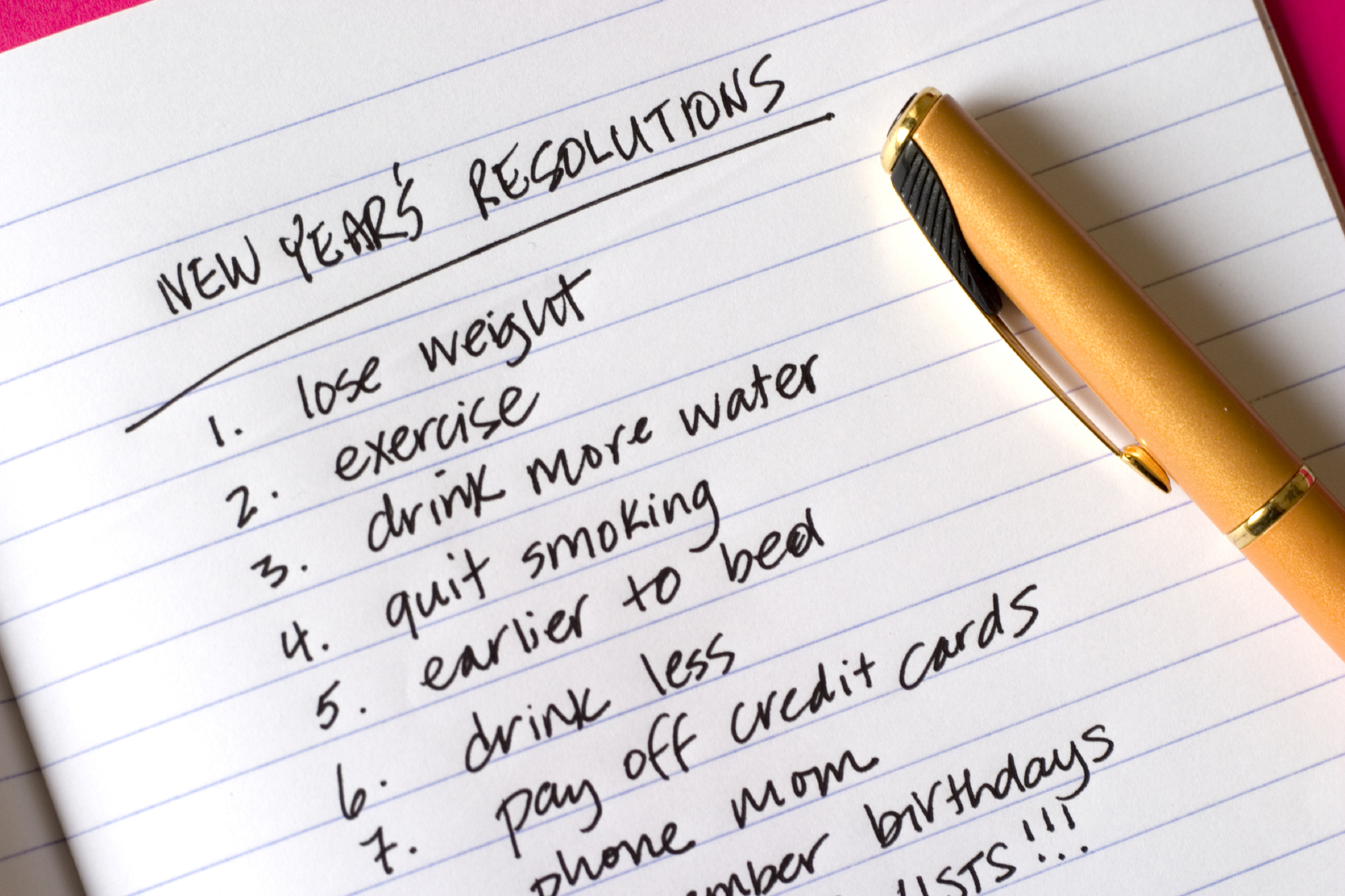 New Year’s Resolutions We Can Make