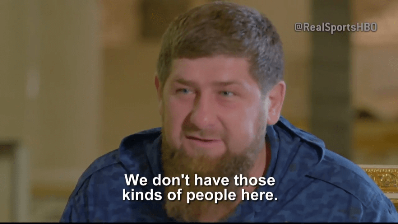 News: Chechen President on Gay Men—Take them to Canada