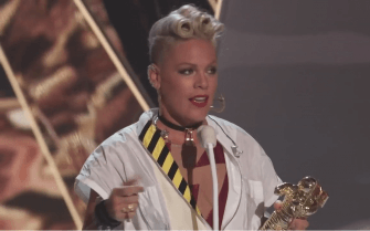Watch This: P!nk’s Inspiring VMAs Speech